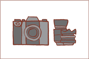 カメライラスト　イメージ